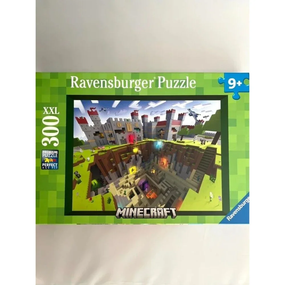Ravensburger Minecraft 300 XXL Pieces Ages 9+ Cardboard